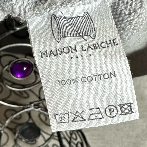Maison Labiche l'aventure beaded sweatshirt size M - Picture 8 of 8